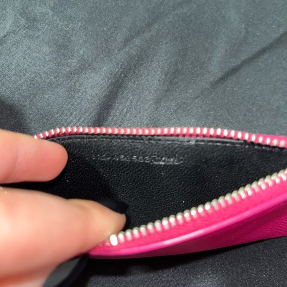 SAINT LAURENT🦩ZIP CARD CASE - Picture 6 of 9